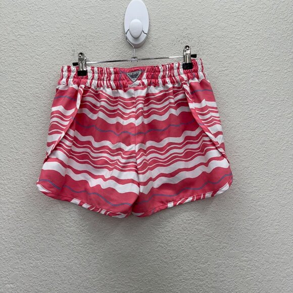 Columbia Cool Coast II Wave Stripe Board Swim Shorts FL1024 Womens size Small - Picture 7 of 10